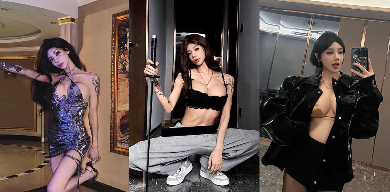 巨乳分舌网红【Popcorn】定制福利流出，极品美女敏感部位全套穿刺露乳吞精揉穴自慰